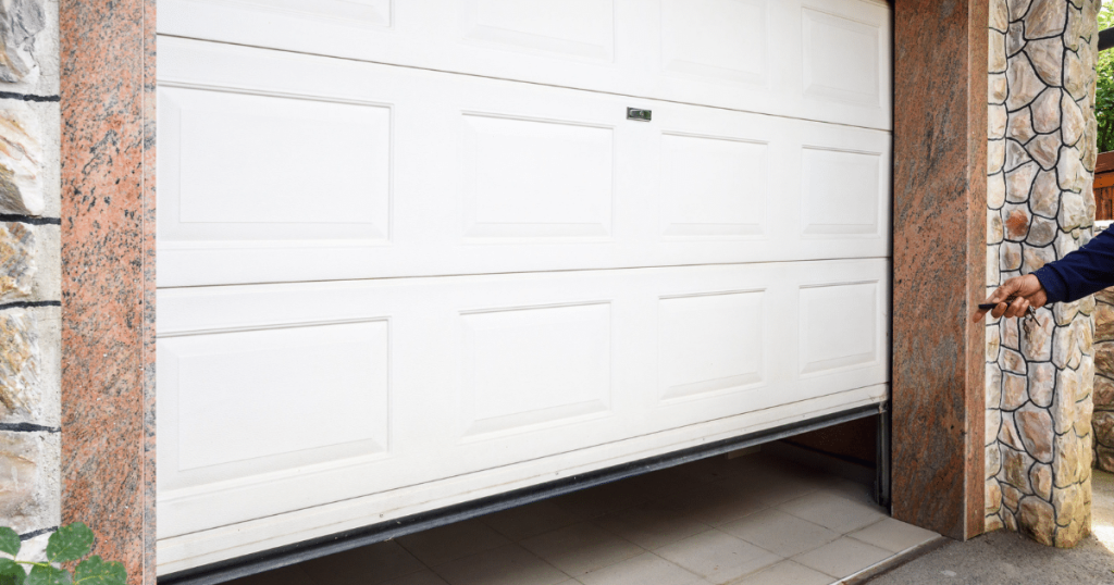 Why has my up-and-over garage door dropped?