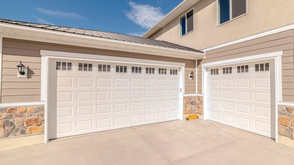broken garage door spring repair in yuba city
